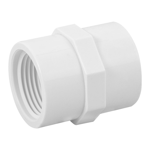 [45433] Adaptador hembra de PVC 3/4', FOSET PVC-602
