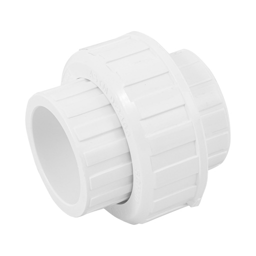 [45543] Tuerca unión lisa de PVC 1-1/2', FOSET PVC-975