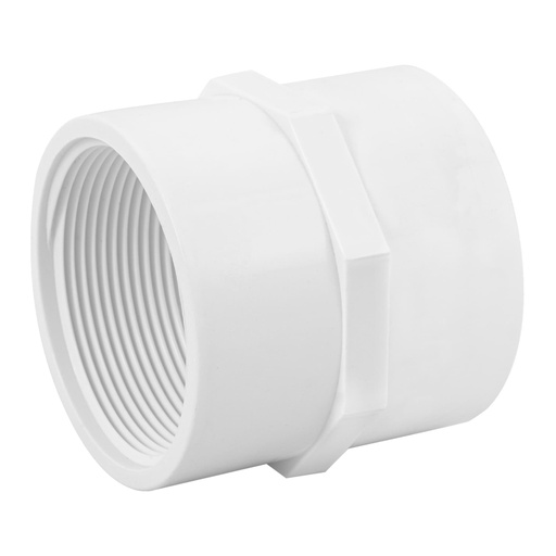 [45550] Adaptador hembra de PVC, 2', FOSET PVC-606