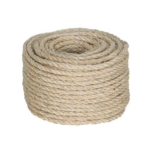 [45656] Piola de Sisal (henequén) de 6 mm x 30 m natural, FIERO PIO-630S