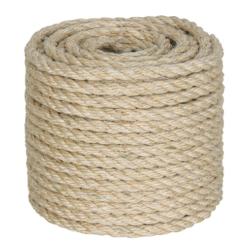 [45660] Piola de Sisal (henequén) de 10 mm x 30 m natural, FIERO PIO-1030S