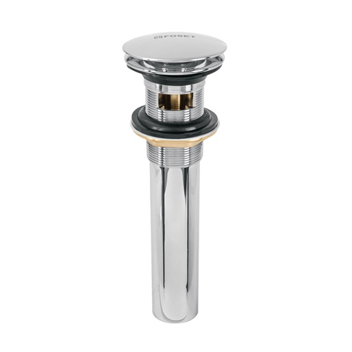 [45701] Contra p/lavabo, 1-1/4', con rebosadero, hongo, latón, cromo CE-226