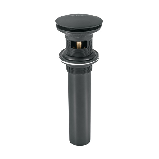 [45703] Contra para lavabo, con rebosadero, tipo hongo, negro CE-226M