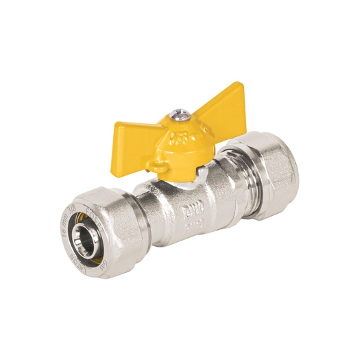 [45943] Válvula esfera para PE-AL-PE, 3/8', FOSET PPG-38VE