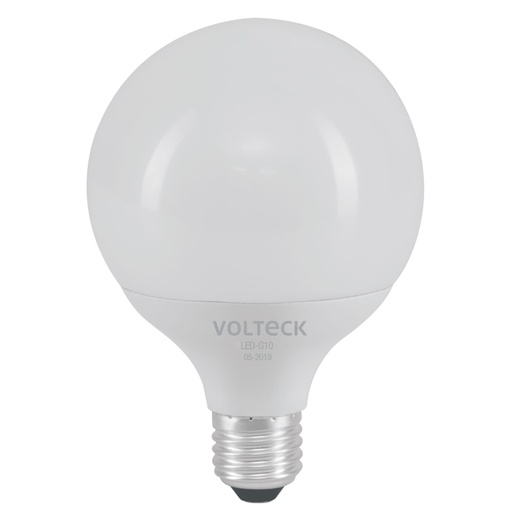 [46195] Foco LED 8 W, tipo globo G95,6500K blanca fría, E26, VOLTECK LED-G10