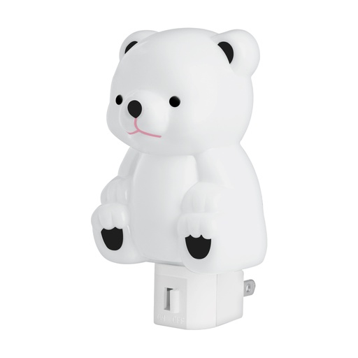 [46288] Luz de noche con lámpara E12, oso, VOLTECK LUZ-14