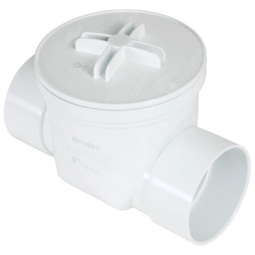 [46468] Válvula antirretorno de ABS de 4', FOSET VACHE-4S