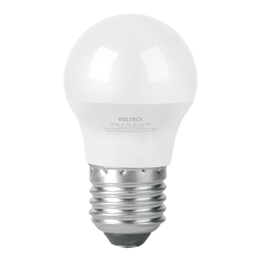 [46855] Foco LED 3W (25W) G45, 3000K blanca cálida, 270 lm, blíster LED-30GC