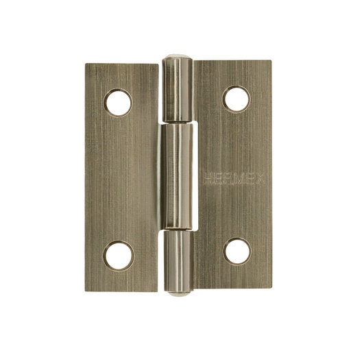 [46910] Bisagra rectangular 1-1/2' latón antiguo, HERMEX BR-152