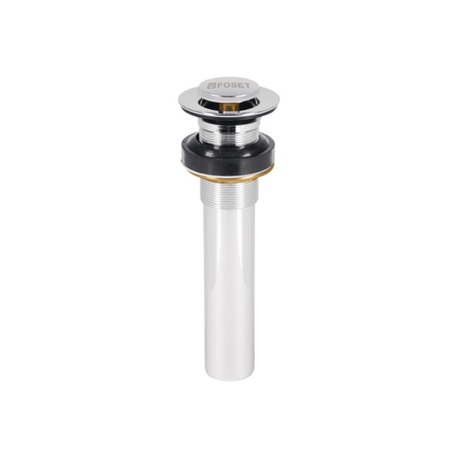 [47037] Contra para lavabo, sin rebosadero, sistema push, cromo CE-206S