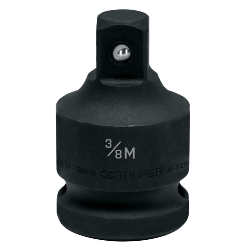[100906] Adaptador de impacto 1/2' (H) x 3/8' (M), TRUPER AI-5254