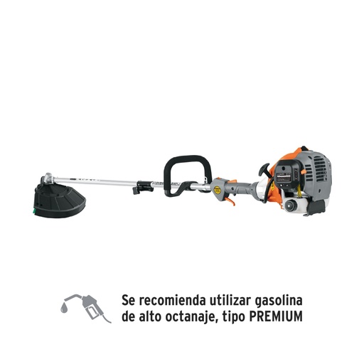 [12497] Desbrozadora a gasolina 30cc mango tipo 'D', 17'corte, recta DES-30R