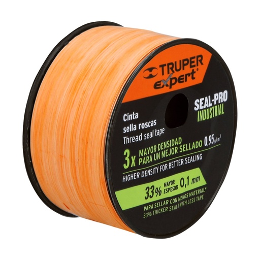 [12518] Cinta sella roscas 1' x 13m, Seal Pro Industrial, EXPERT CTF-1X13X