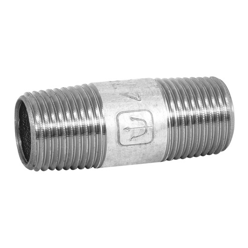 [47516] Niple de acero galvanizado 1/2' x 2', FOSET CG-401