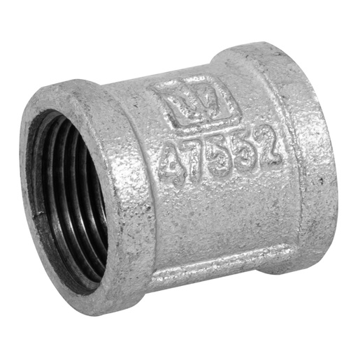 [47552] Cople reforzado de acero galvanizado de 1', FOSET CG-203