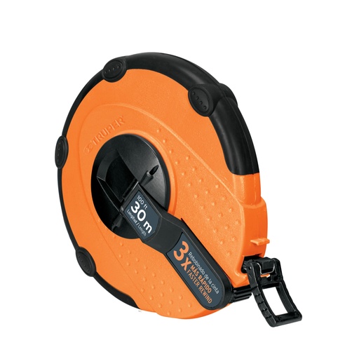 [12639] Cinta métrica larga 30m fibra de vidrio, carcasa plástica TP30ME