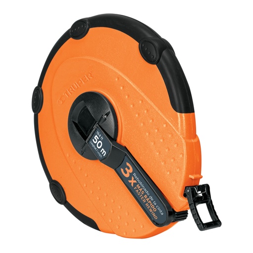 [12640] Cinta métrica larga 50m fibra de vidrio, carcasa plástica TP50ME