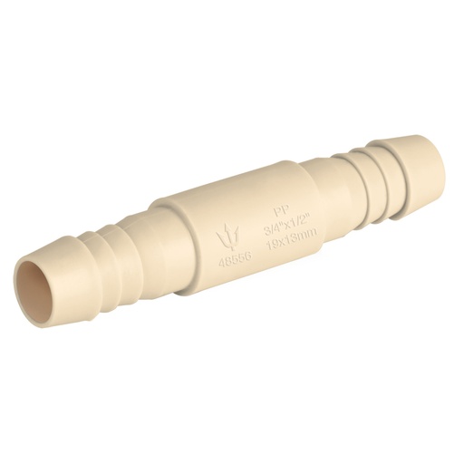 [48556] Cople reducido inserción de 3/4' x 1/2' de polipropileno CM-221