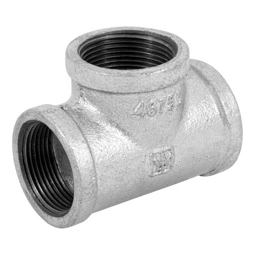[48755] Tee sencilla 1-1/4' acero galvanizado, FOSET CG-704