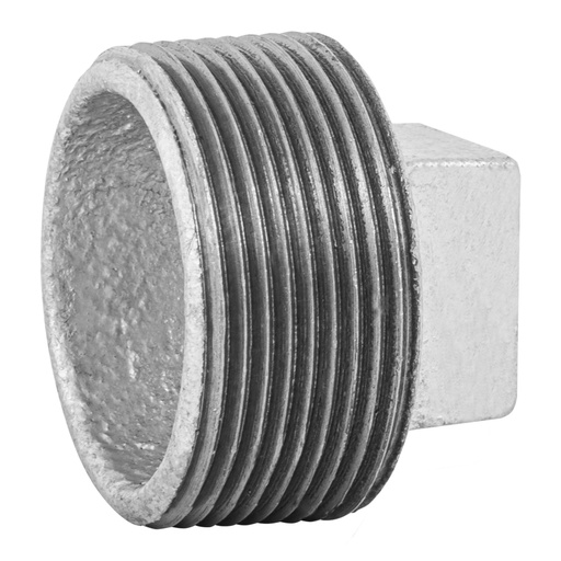 [48784] Tapón macho 1-1/2' de acero galvanizado, FOSET CG-315