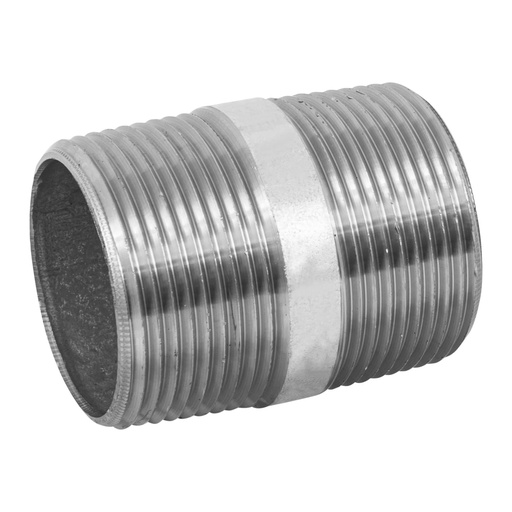[48828] Niple de acero galvanizado 1-1/4 x 2', FOSET CG-429