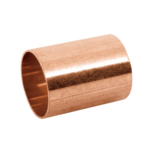 [48851] Cople de cobre 1-1/4', sin ranura, FOSET CC-204