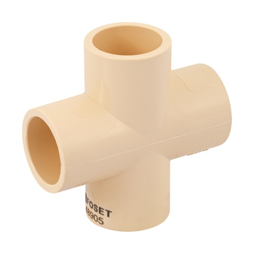 [48905] Cruz de CPVC 1/2', FOSET CPVC-781