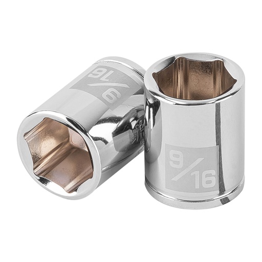 [100916] Dado de 9/16', 6 puntas, cuadro 1/4', TRUPER D-1418