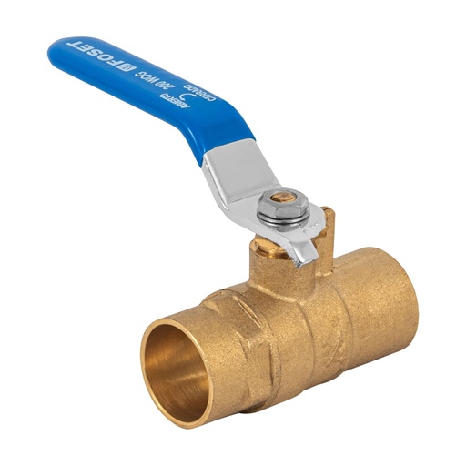 [49007] Válvula de esfera de latón, soldable 3/4', FOSET ESSO-3/4