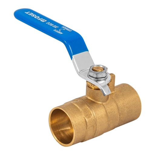 [49008] Válvula de esfera de latón, soldable 1', FOSET ESSO-1