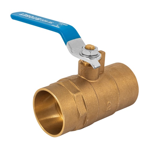 [49011] Válvula de esfera de latón, soldable 2', FOSET ESSO-2
