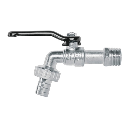 [49079] Llave de esfera, de zinc, 110 gr, entrada 1/2', FOSET BASIC LLE-110Z