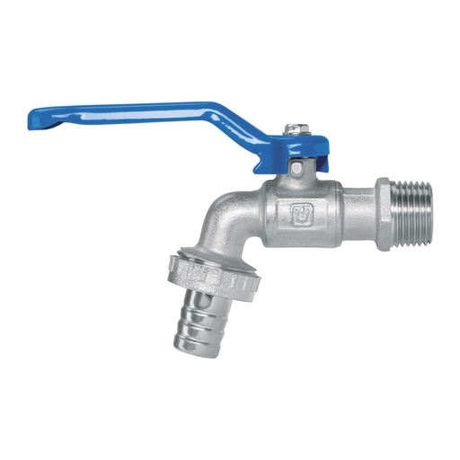 [49083] Llave de esfera, de latón, 140 gr, entrada 1/2', FOSET LLE-140L