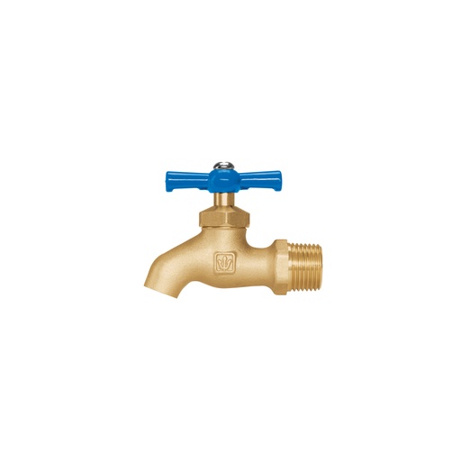 [49090] Llave de nariz de latón, 135 g, entrada 1/2', FOSET LLJ-135