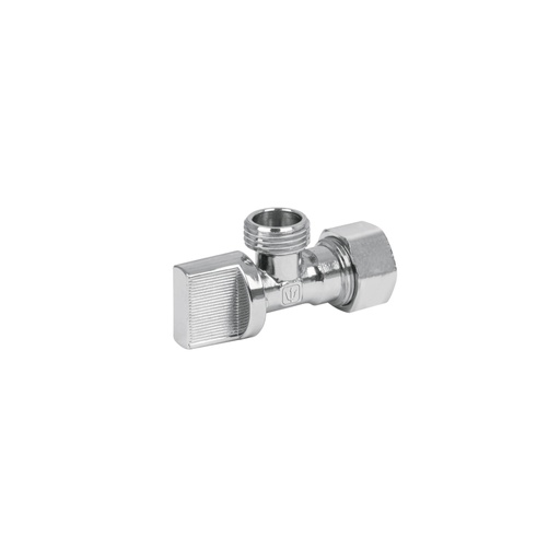 [49108] Llave angular 1/2' para CPVC, 1/4 vuelta, barrilito, FOSET ANG-CPVC