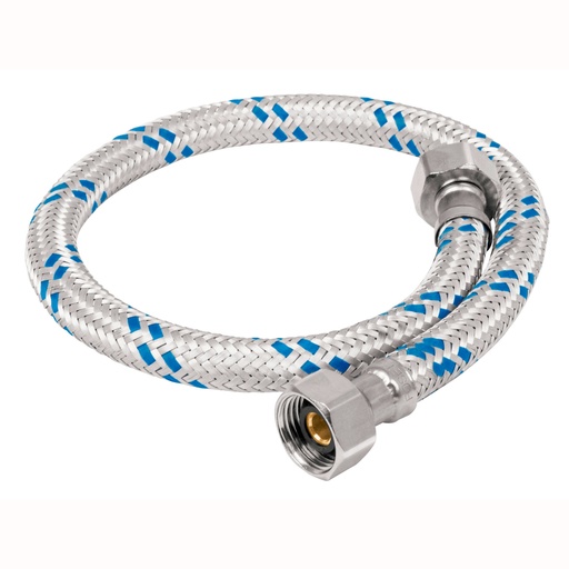 [49121] Manguera lavabo/fregadero, aluminio, 1/2' x 1/2', 55 cm FFR-55