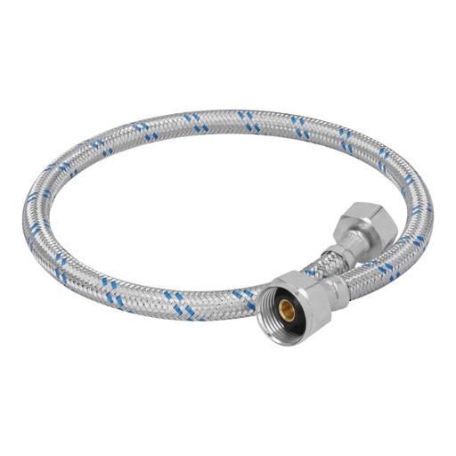 [49127] Manguera p/WC, aluminio, 1/2' x 7/8', 60 cm, FOSET FWC-60