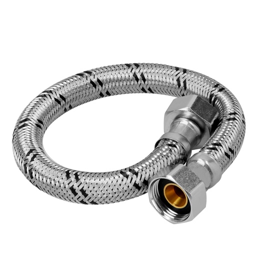 [49129] Manguera para boiler, acero inox, 3/4'x3/4', 40 cm, FOSET FBO-3440X