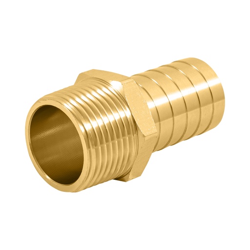[49306] Adaptador macho de latón 3/4' para manguera, FOSET ADPO-3/4M