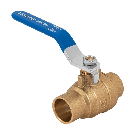 [49482] Válvula de esfera, de latón, soldable, 3/4', alta presión ESSO-3/4X