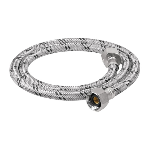 [49526] Manguera lavabo/fregadero, acero inox, 1/2' x 1/2', 100 cm FFR-100X