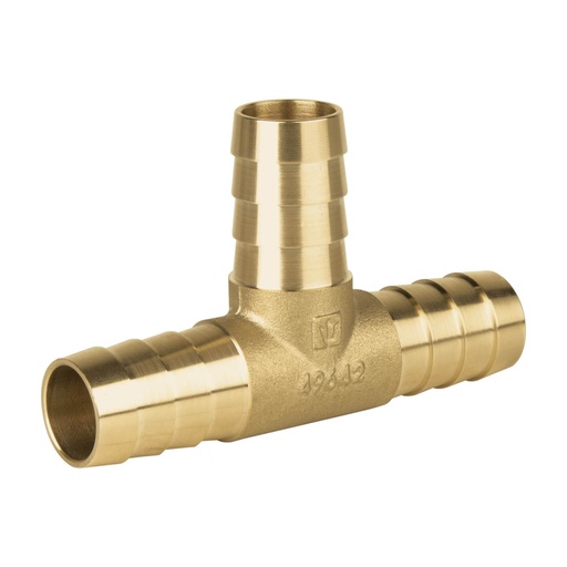 [49642] Tee inserción macho latón 3/4' para poliducto negro, FOSET ADPO-3/4T