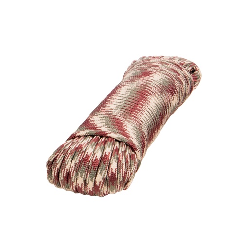 [49705] Piola de nylon paracord de 4mm x 15m camo, madeja, FIERO PIO-415NC