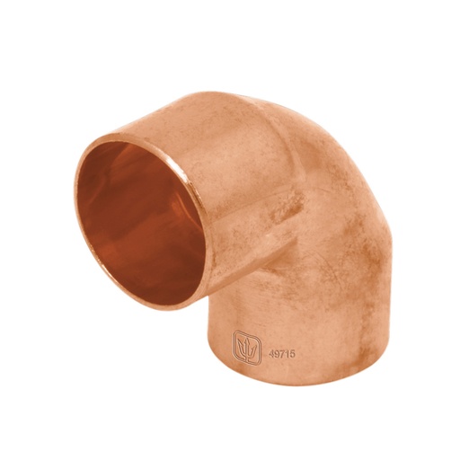 [49715] Codo 90° de cobre de 3/4', FOSET CC-562