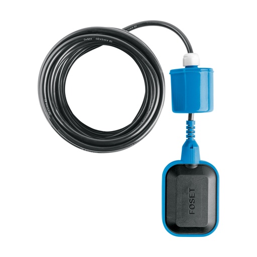 [49761] Flotador eléctrico con cable de 10 m, 10 A, FOSET FLE-10