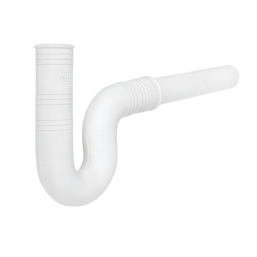[49947] Céspol flexible de PVC, con extensión, para lavabo, FOSET CE-238