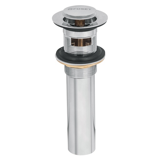 [49984] Contra para lavabo, con rebosadero, sistema push, cromo CE-206