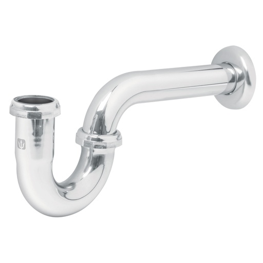 [49985] Céspol 1-1/4', sin contra, latón cromo, para lavabo, FOSET CE-210
