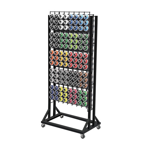 [50330] Rack para 120 pinturas en aerosol, TRUPER R-PINT-120