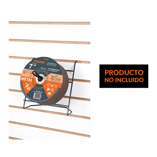 [55320] Rack para discos abrasivos 7 y 9', TRUPER R-DISA-7/9